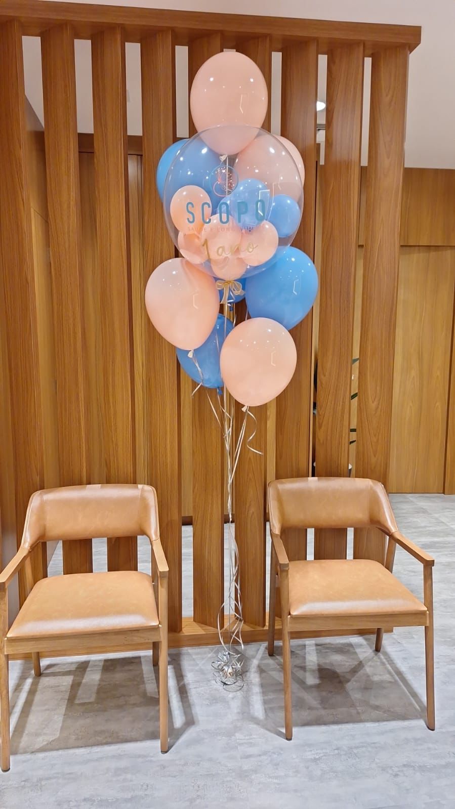 Balões para chá de bebê Campinas — decoração afetiva
